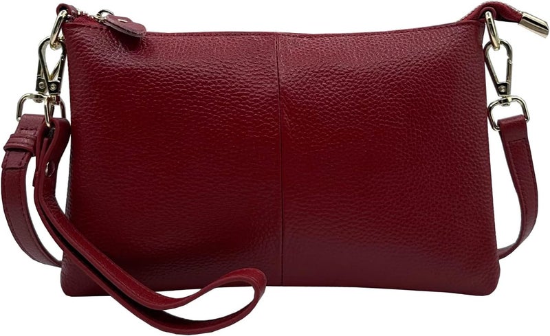 Beurlike Leather Wristlet Wallet Clutch Purses For Women Small Crossbody Phone Bags - Image 1
